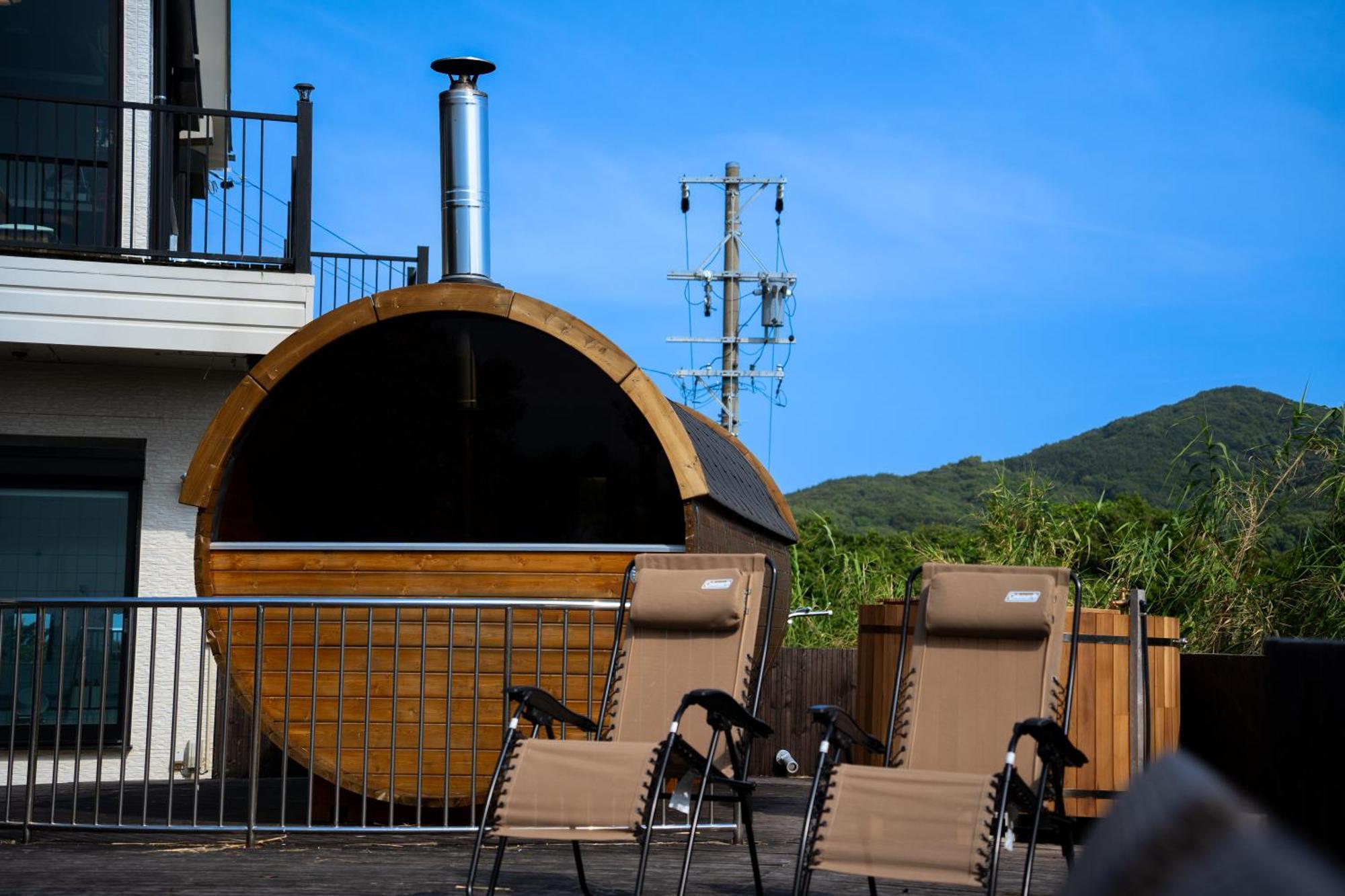 Sauna×Star×Sea　Highland Panorama Ocean View Сима Экстерьер фото